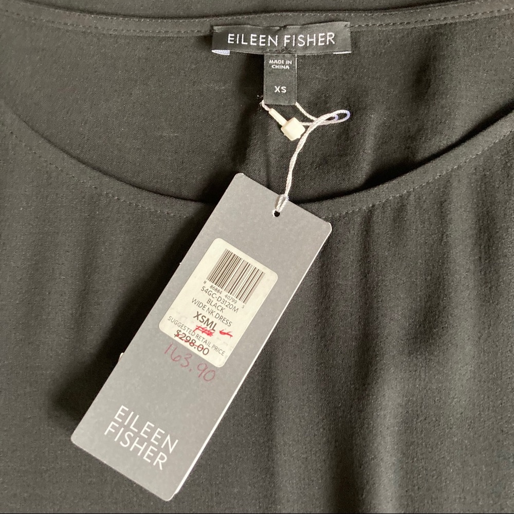 Eileen Fisher pleated silk slip dress - Picture 7 of 10